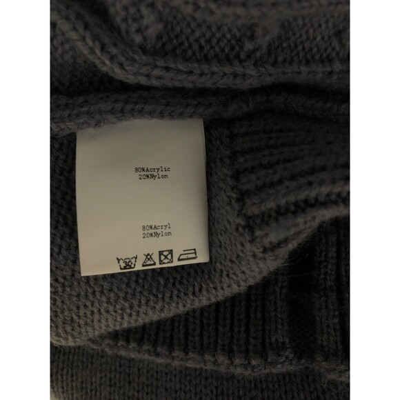 Kancy Kole S Cardigan Sweater Gray Blue Long Sl Soft Button Down Small Pockets - Picture 7 of 8